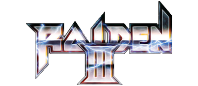 Raiden III title screen for Playstation 2